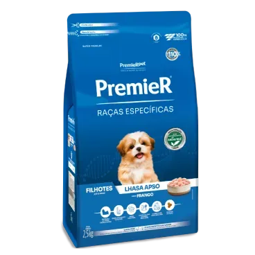Racao Premier Racas Especificas Lhasa Apso Filhotes 2.5kg lateral